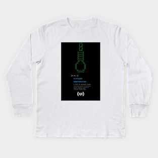 "VO: Virtual Oppression" by Marshall Hudon (Woodstock Academy) Kids Long Sleeve T-Shirt